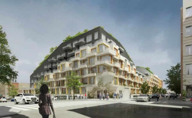 ODA Architecture, 10 Monieth street, green roofs, architecture, brooklyn design, brooklyn architecture, urban design, landscape design, bushwick design, bushwick apartments, green roof nyc, nyc green space,