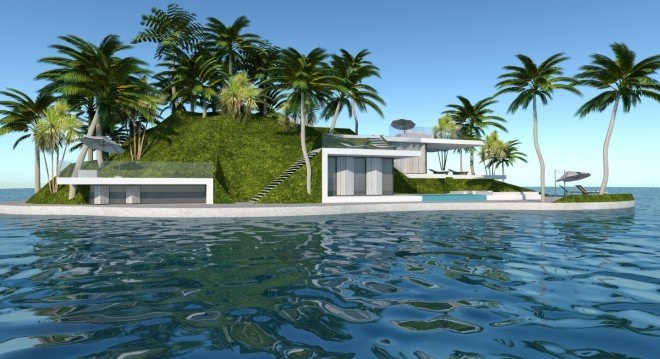 The World, Dubai, Waterstudio.NL, Nakheel, Ogyana World First, Amillarah, Jean-Michel Cousteau, floating homes, floating islands, artificial islands, artificial archipelago,
