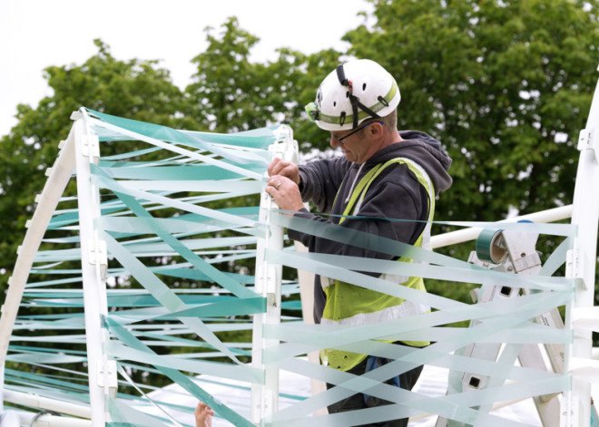 Serpentine gallery 2015, London, England, art gallery, Serpentine, Kensington Gardens, Selgas Cano, Serpentine Gallery Pavilion, London architecture, playful architecture, temporary buildings