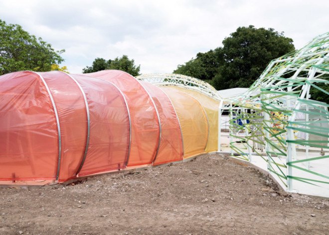 Serpentine gallery 2015, London, England, art gallery, Serpentine, Kensington Gardens, Selgas Cano, Serpentine Gallery Pavilion, London architecture, playful architecture, temporary buildings