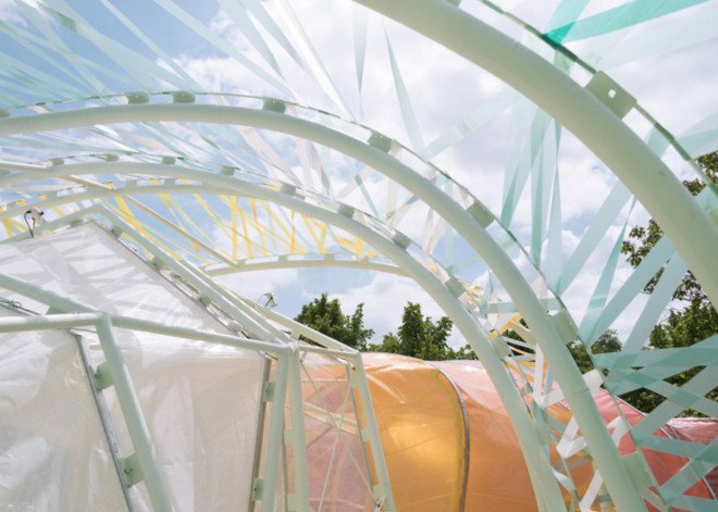 Serpentine gallery 2015, London, England, art gallery, Serpentine, Kensington Gardens, Selgas Cano, Serpentine Gallery Pavilion, London architecture, playful architecture, temporary buildings