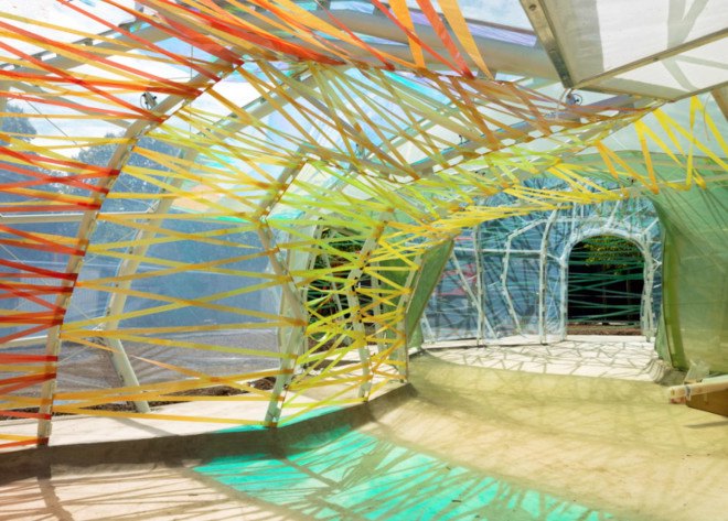 Serpentine gallery 2015, London, England, art gallery, Serpentine, Kensington Gardens, Selgas Cano, Serpentine Gallery Pavilion, London architecture, playful architecture, temporary buildings