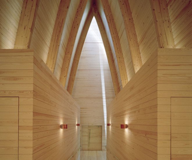 st henry’s ecumenical art chapel, sanaksenaho architects, finnish architecture, chapel architecture, finland architecture, art chapel, copper and wood architecture, daylighting