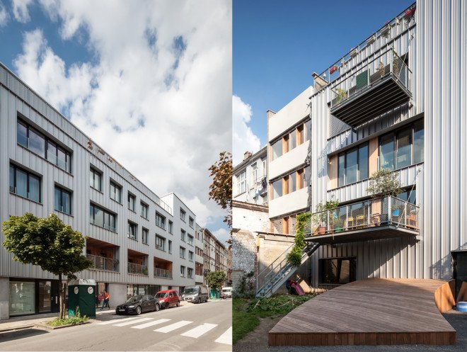 green design, eco design, sustainable design, Brutopia, Brussels, stekke + fracas, zero energy project, choosing, urban living, solar panels