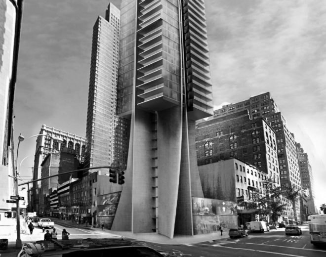 Studio Dror, 100 Varick, 350 Bowery, 281 Fifth Avenue, architecture, nyc architecture, high rise architecture, nyc skyscrapers, Studio dror conceptual sketches, studio dror residential towers, QuaDror approach, urban design, nyc towers,
