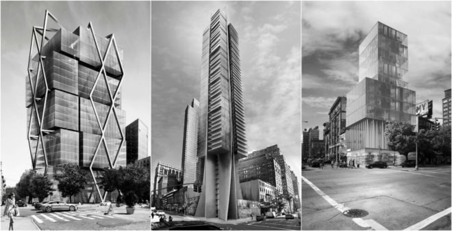 Studio Dror, 100 Varick, 350 Bowery, 281 Fifth Avenue, architecture, nyc architecture, high rise architecture, nyc skyscrapers, Studio dror conceptual sketches, studio dror residential towers, QuaDror approach, urban design, nyc towers,