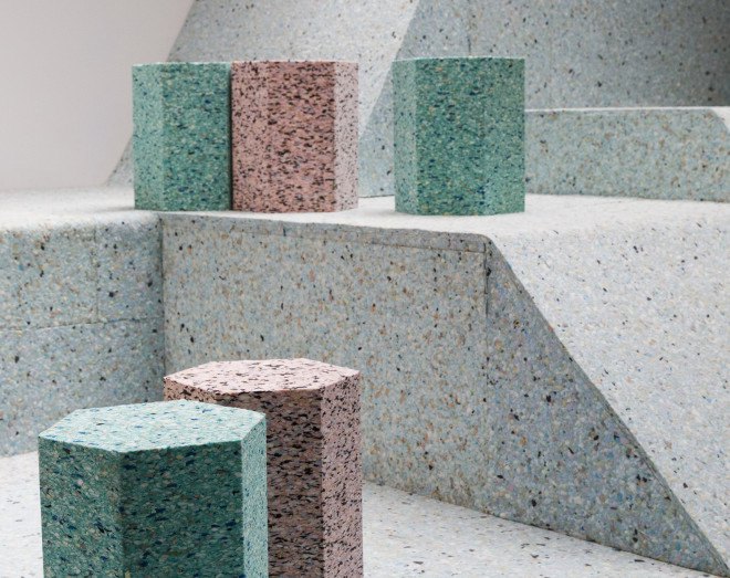 RIBA, Butalist Playground, Brutalist architecture, Simon Terrill, Assemble, playground, design for kids, exhibition space, art installation, temporary installation, Festival of Architecture, London