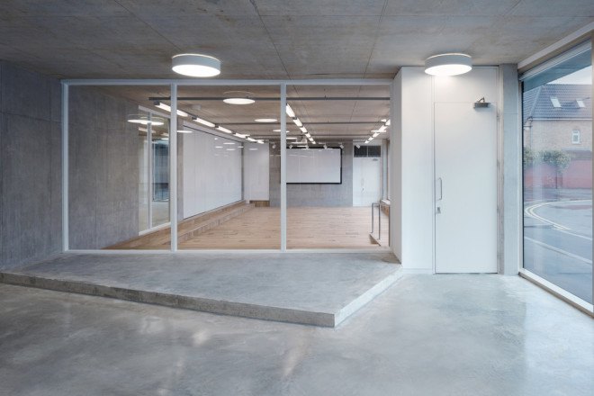 central atrium, natural light, RIBA, Architecture 00, The Foundry, The Foundry by Architecture 00, BREEAM, BREEAM Excellent, RIBA London Regional Award, Vauxhall, factory building, energy efficiency, social justice center, sustainable building, 2015 RIBA London Building of the Year, adaptive reuse, repurposed building