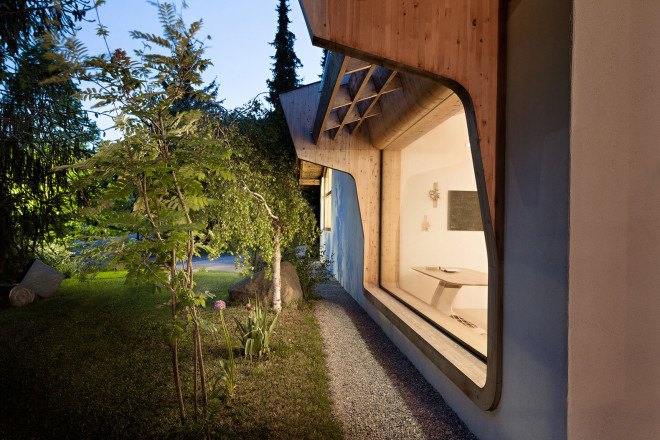 Messner Architects, green renovation, alpine architecture, wooden architecture, natural light, daylighting, storage space, alpine workshop, green design