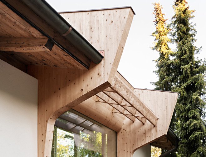 Messner Architects, green renovation, alpine architecture, wooden architecture, natural light, daylighting, storage space, alpine workshop, green design