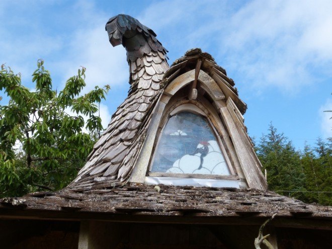 Lloyd Alter, Treehugger, Sitka Spruce, Sitka spruce house, Sitka spruce treehouse, fairytale house, tiny home, tiny house, Noel Wotten, Sitka Studio, Tlell, Haida Gwaii,