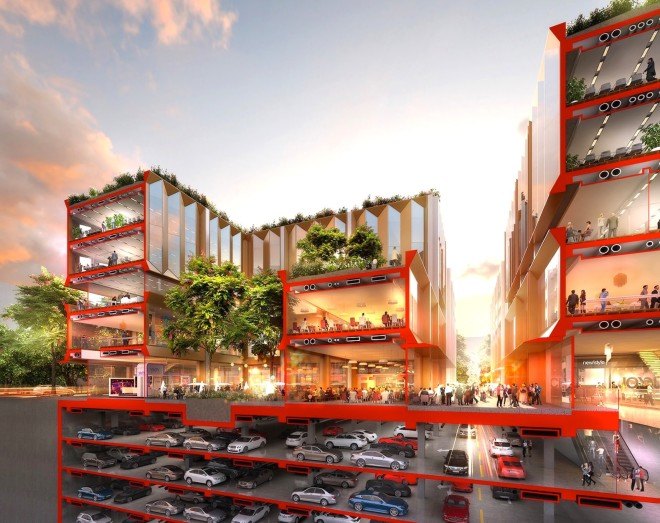 Yuexiu International Financial City, Yuexiu International Financial City by Foster + Partners, Foster + Partners, masterplan, Wuhan masterplan, Wuhan, walkable, mixed use, Luke Fox