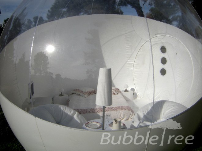 bubbletree, casabubble, glamping, sustainable camping, unusual tent, bubble tent, luxury camping