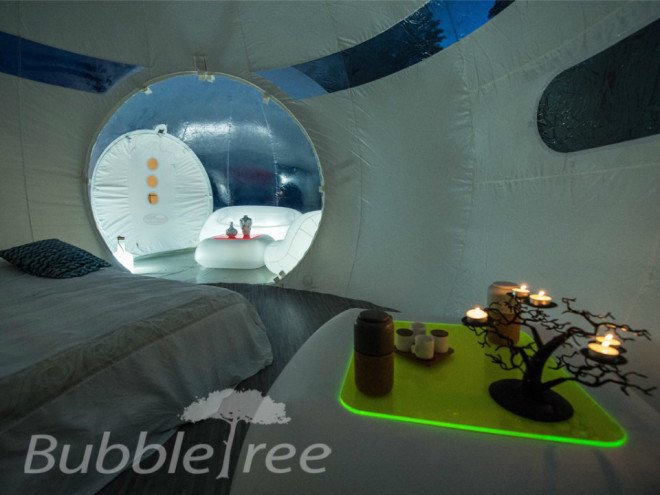 bubbletree, casabubble, glamping, sustainable camping, unusual tent, bubble tent, luxury camping