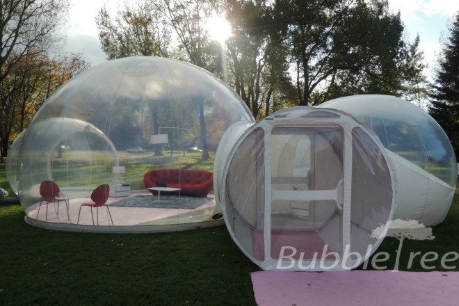 bubbletree, casabubble, glamping, sustainable camping, unusual tent, bubble tent, luxury camping