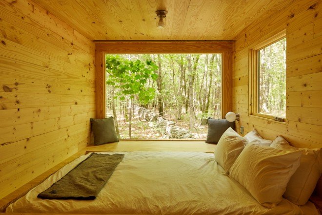 Getaway, Getaway startup, Getaway Harvard startup, tiny house by Harvard students, Harvard, Harvard student architects, Harvard Innovation Lab, Millennial Housing Lab, off grid, tiny house, microhomes, tiny house living, tiny homes, cabin, Clara, Clara tiny house,