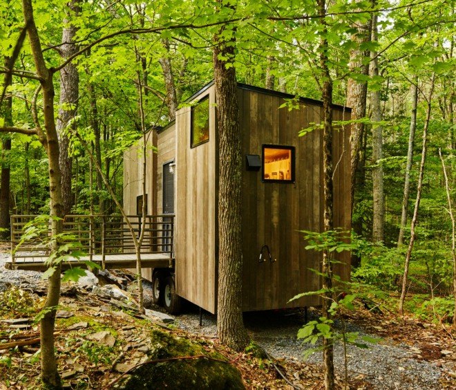 Getaway, Getaway startup, Getaway Harvard startup, tiny house by Harvard students, Harvard, Harvard student architects, Harvard Innovation Lab, Millennial Housing Lab, off grid, tiny house, microhomes, tiny house living, tiny homes, cabin, Clara, Clara tiny house,