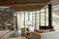 Annandale Seascape Cottage, Pattersons, New Zealand, green retreat, green cottage, rainwater harvesting, reforestation, earthquake-resistant home, glass facade, seaside home