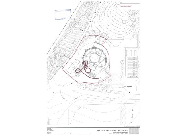 Bblur Architecture, ArcelorMittal Orbit, Anish Kapoor, Queen Elizabeth Olympic Park, recycled steel, world’s longest and tallest tunnel slide, tunnel slide, slide, London, ArcelorMittal Orbit slide