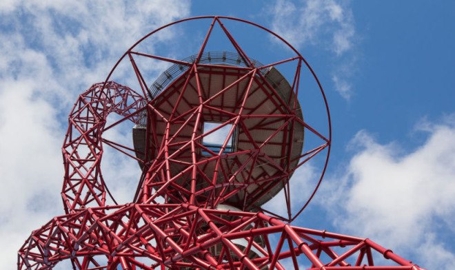 Bblur Architecture, ArcelorMittal Orbit, Anish Kapoor, Queen Elizabeth Olympic Park, recycled steel, world’s longest and tallest tunnel slide, tunnel slide, slide, London, ArcelorMittal Orbit slide
