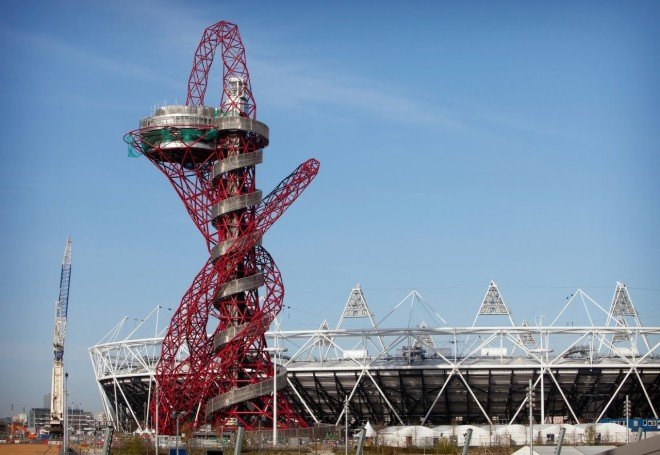 Bblur Architecture, ArcelorMittal Orbit, Anish Kapoor, Queen Elizabeth Olympic Park, recycled steel, world’s longest and tallest tunnel slide, tunnel slide, slide, London, ArcelorMittal Orbit slide