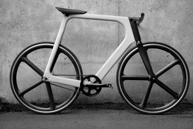 Arvak, Keim, Arvak bicycle, Arvak by Keim, Honza by Keim, ALÉRION by Kiem, Paule Guerin, Till Breitfuss, Bespoked 2015, bicycles, wooden bicycle, monocoque, monocoque bicycle, monocoque frame, carbon fiber wheels, Corima, white ash, handcrafted bicycle,