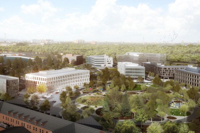 bjarke ingels, big, bjarke ingels group, philadelphia, philadelphia navy yard, pennsylvania office building, philadelphia office building