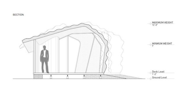 BI(h)OME, low-impact home, small housing, tiny homes, recyclable materials, LED lighting, ETFE, pop-up housing, solar power, solar panels, energy-efficient lighting, CityLAB, UCLA