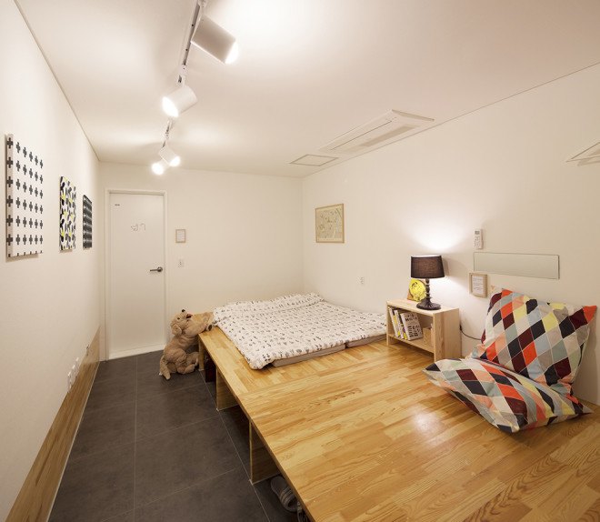 Bow-wow House, Bow-wow house by Design Band YOAP, Design Band YOAP, dog friendly house, dog friendly guesthouse, bow wow house south korea, south korea, south korea architecture, timber framed architecture, timber framed house, asphalt shingles, cement siding panels, dog guesthouse,