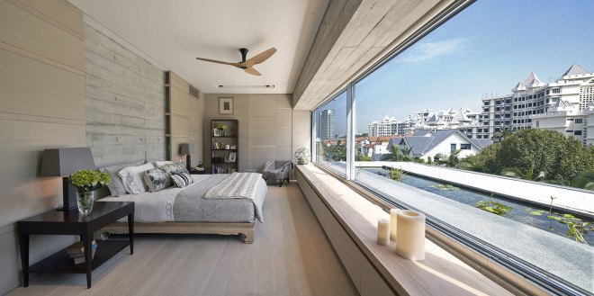 Chiltern House, Chiltern Drive, Singapore, WOW Architects | Warner Wong Design, concrete, raw timber, swimming pool, family house, green architecture, sustainable building