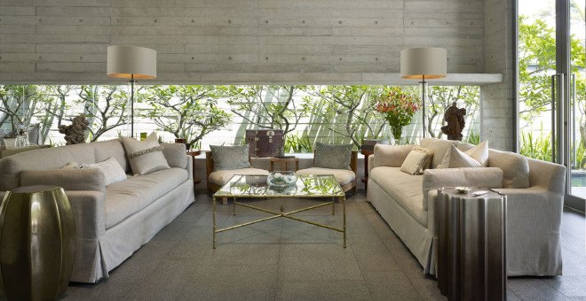 Chiltern House, Chiltern Drive, Singapore, WOW Architects | Warner Wong Design, concrete, raw timber, swimming pool, family house, green architecture, sustainable building
