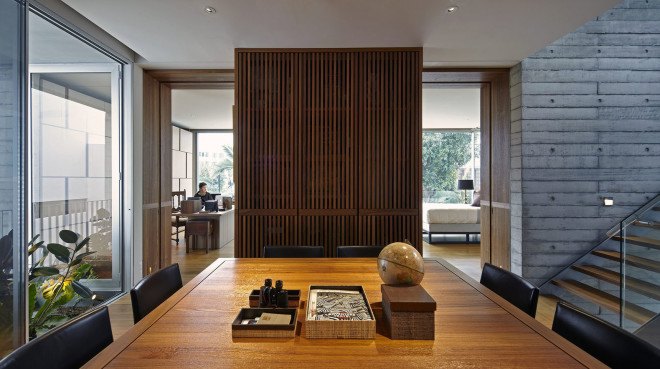 Chiltern House, Chiltern Drive, Singapore, WOW Architects | Warner Wong Design, concrete, raw timber, swimming pool, family house, green architecture, sustainable building
