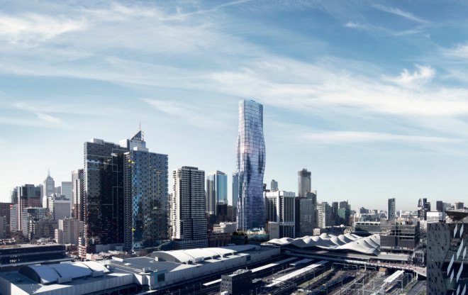 elenberg fraser, melbourne, australia, australian architecture, beyonce, beyonce knowles, beyonce knowles-carter, jay-z, beyonce-inspired skyscraper, skyscraper, hotel, downtown Melbourne architecture