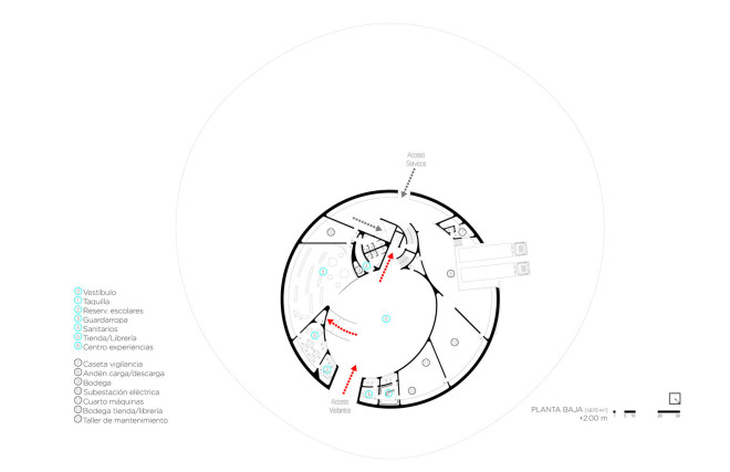Fernando Romero Enterprise (FR-EE), Fernando Romero, Mexico, Mazatlan Museum, museums, weather-resistant design, waterfront architecture, exhibition spaces, green architecture, minimalist architecture