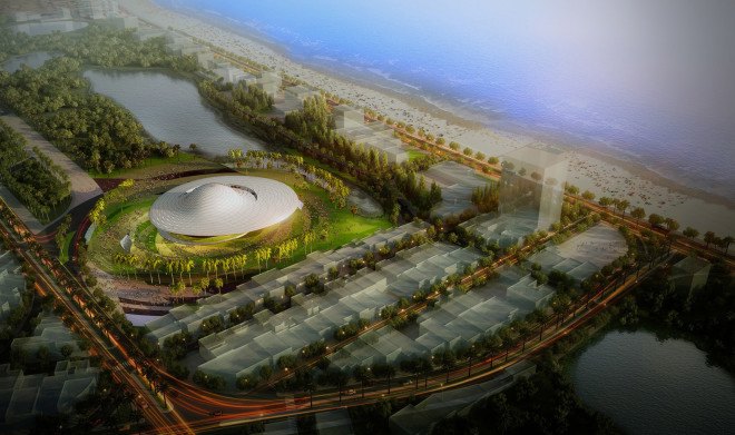 Fernando Romero Enterprise (FR-EE), Fernando Romero, Mexico, Mazatlan Museum, museums, weather-resistant design, waterfront architecture, exhibition spaces, green architecture, minimalist architecture
