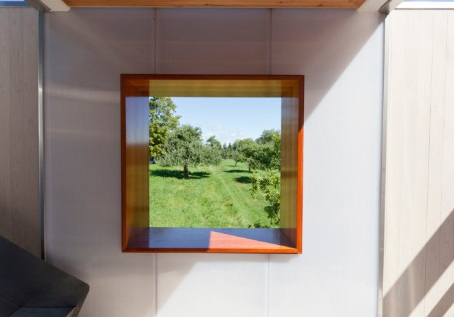 modern treehouse, sharon davis, elizabeth felicella, garrison new york treehouse, modern outdoor playhouse, treehouse with slides, treehouse with fire pole, treehouse with climbing net, treehouse playhouse, luxury treehouse