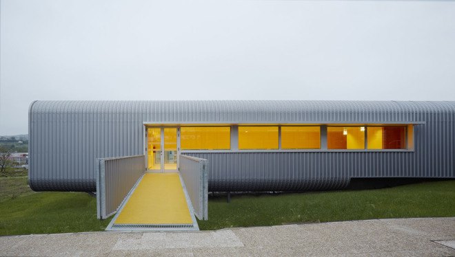 primary school, school design, green school, Miguel Ángel García-Pola Vallejo, Spain, rainwater, flexible design, modular design, modular architecture, prefab architecture