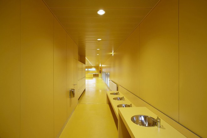 primary school, school design, green school, Miguel Ángel García-Pola Vallejo, Spain, rainwater, flexible design, modular design, modular architecture, prefab architecture