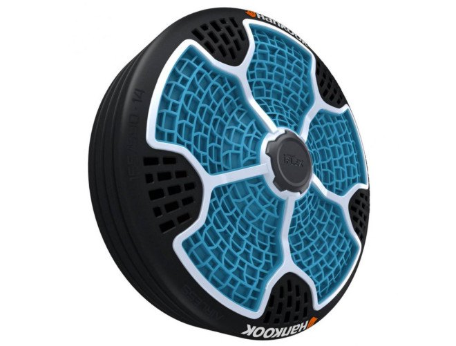 hankook tires, hankook iflex tires, hankook airless tires, airless tires, eco-friendly tires, eco-friendly airless tires