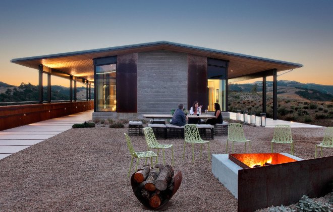 Law Winery, BAR Architects, San Francisco architects, Paso Robles, winery, vineyard house, green architecture, California