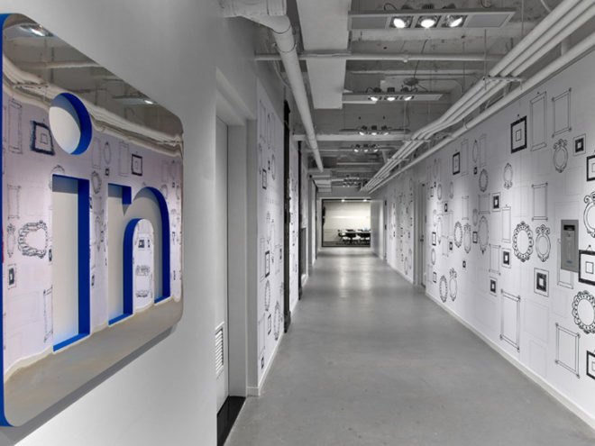 LinkedIn, IA Interior Architects, Office Design, Manhattan, New York City