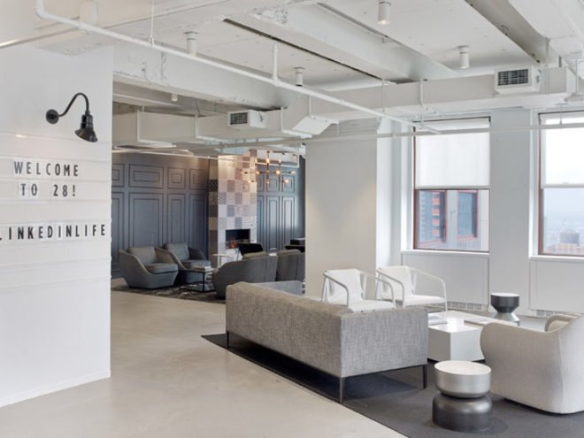 LinkedIn, IA Interior Architects, Office Design, Manhattan, New York City
