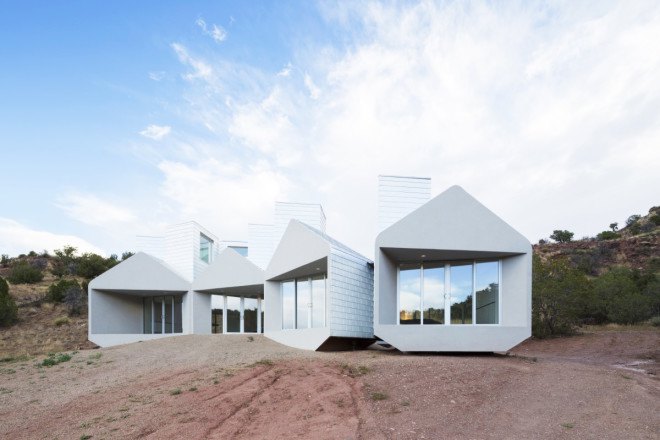 MOS, modular prefab building, Museum of Outdoor Arts (MOA), Element House, Fibonacci sequence, Michael Meredith and Hilary Sample,