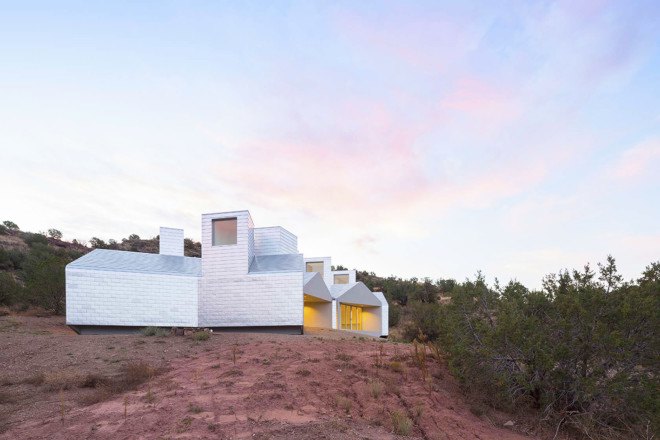 MOS, modular prefab building, Museum of Outdoor Arts (MOA), Element House, Fibonacci sequence, Michael Meredith and Hilary Sample,