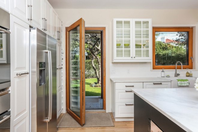 Mamaroneck House, Benzing Architects, passivhaus, passive house, New York, retrofit, green renovation, heat recovery ventilation system, solar panels. heat gain, solar gain, wooden frame. timber frame, sustainable building