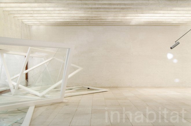 Nordic Pavilion, Scandinavian Pavilion, Norway, Venice Art Biennale 2015, Venice Art Biennale, Venice Biennale, art installation, Sonic, Scandinavian design, Sverre Fehn, art and music, music, music installations, Sound Artist, glass art