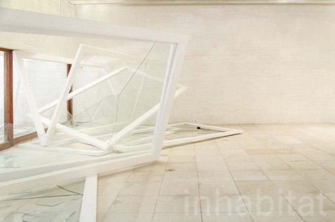 Nordic Pavilion, Scandinavian Pavilion, Norway, Venice Art Biennale 2015, Venice Art Biennale, Venice Biennale, art installation, Sonic, Scandinavian design, Sverre Fehn, art and music, music, music installations, Sound Artist, glass art