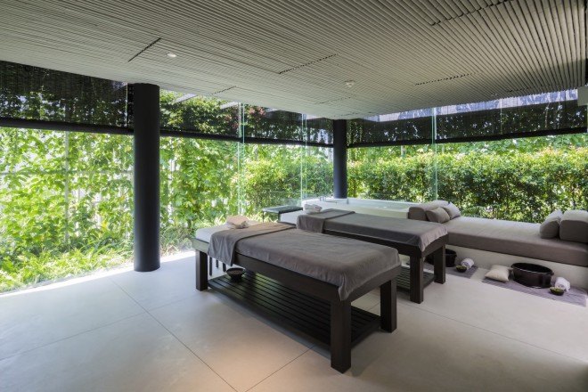 pure spa, vietnam, Danang, Pure Spa Danang, Naman Retreat, Pure Spa by MIA Design Studio, green wall, spa, oasis, green roof