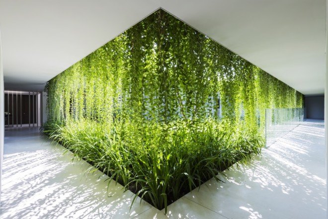 pure spa, vietnam, Danang, Pure Spa Danang, Naman Retreat, Pure Spa by MIA Design Studio, green wall, spa, oasis, green roof