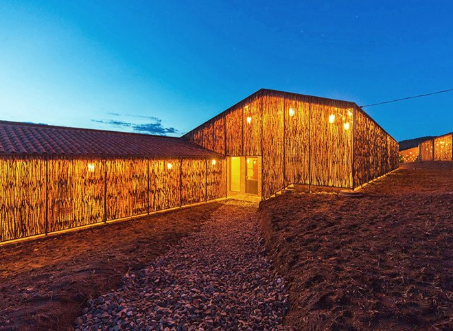 Sharon Davis Design, social housing, affordable housing, Rwanda, hospital, locally souced materials, regional materials, built by locals, Partners in Health, green architecture, eucalyptus wood, eucalyptus screens, natural materials, shared house